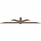 Ekena Millwork Redmond Smooth Timber Gable Bracket, Douglas Fir, 108"W x 22"H x 1 1/2"D x 5 1/2"F, 5/12 Pitch GBW108X22X0206RED00SDF - alternate 4